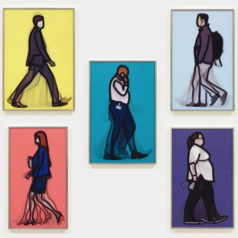 julian opie figures