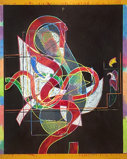 explore artists and artwork - sam francis pictured