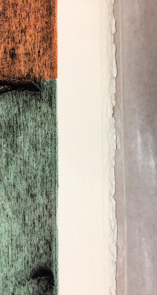 Jim Dine Robe Print Deckle Edge of Paper