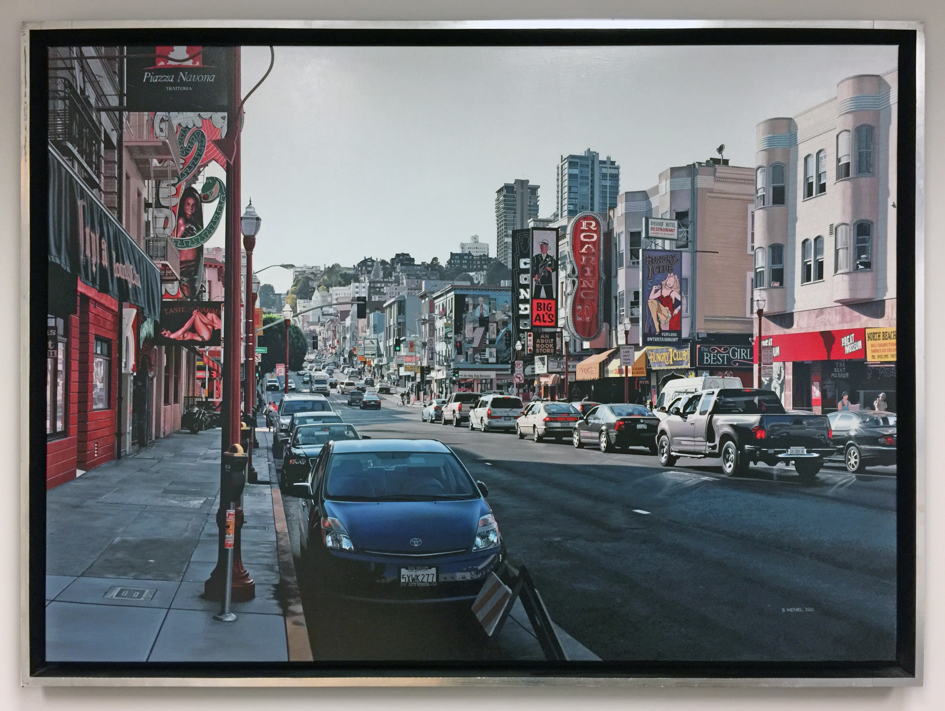 Bertrand Meniel Oil Painting San Francisco City