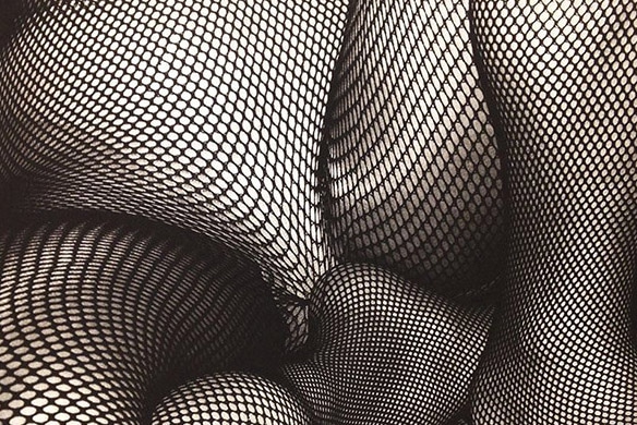 Daido Moriyama Fishnets Black and White Photography of Figure