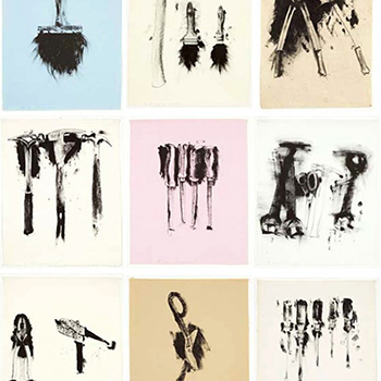 Thumbnail of Jim Dine tools portfolio